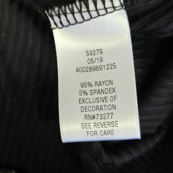 CANDIES Size L Ruffel Bottom Tie Front Cardigan-Sweater - Picture 2 of 6